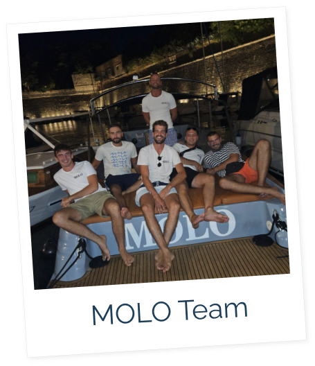 pollaroid frame Molo Team Zadar Boat Tour book