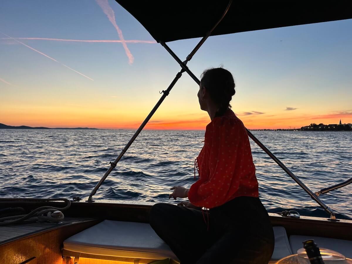 private_sunset_zadar_Boat_tour_molo_book_ticket romantic