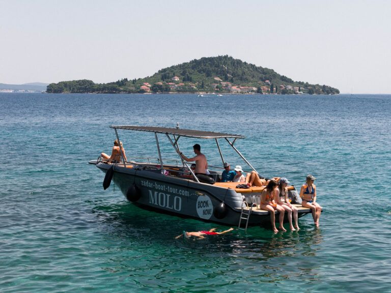 Private Boat Tours in Zadar Molo Group tours Kornati Saharun Sunset 2026 booking reservation rent